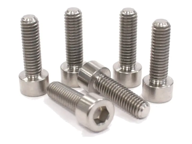 Elevn Technologies "Titanium Mini" BMX Race Stem Bolts - M6 x 20 mm