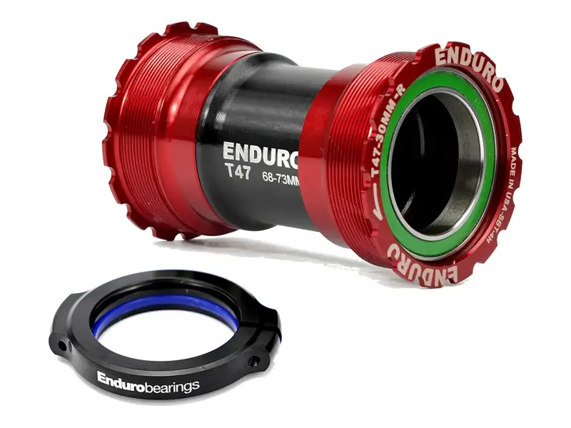Enduro Bearings "T47 Internal Edelstahl" MTB Tretlager