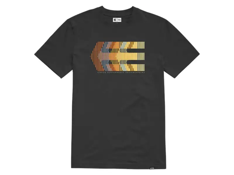 Etnies "After Burn" T-Shirt - Black/Orange