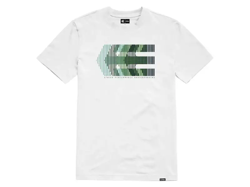 Etnies "After Burn" T-Shirt - White/Green