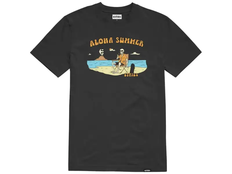 Etnies "Aloha Summer Tee" T-Shirt - Black