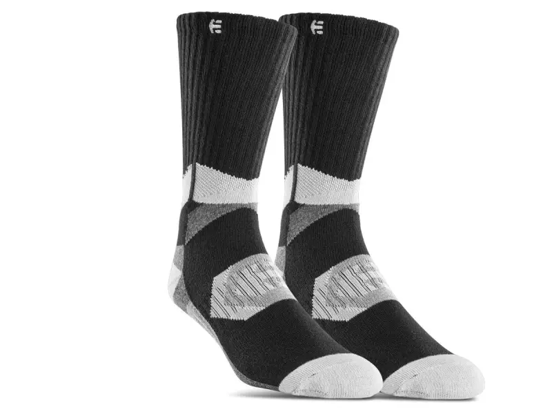Etnies "Asi Tech" Socks - Black/White