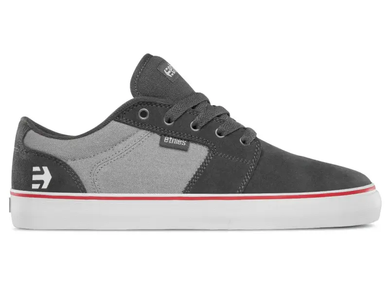 Etnies "Barge LS" Schuhe - Dark Grey/Grey/Red