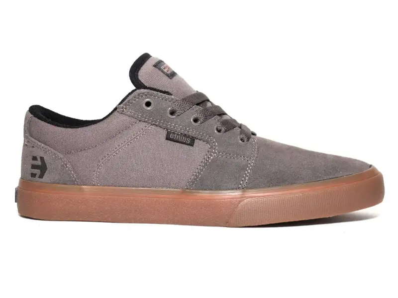 Etnies "Barge LS" Shoes - Olive/Grey/Gum