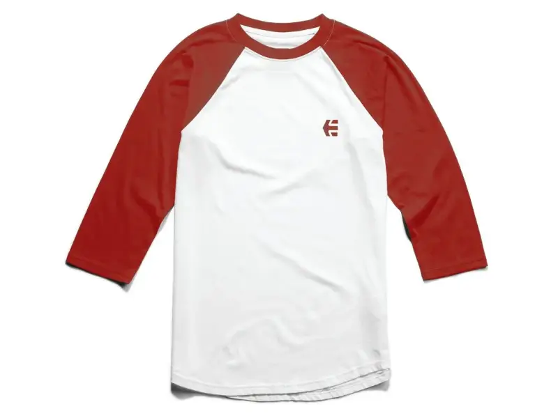 Etnies "Baseline Raglan" 3/4 Longsleeve - Red/White
