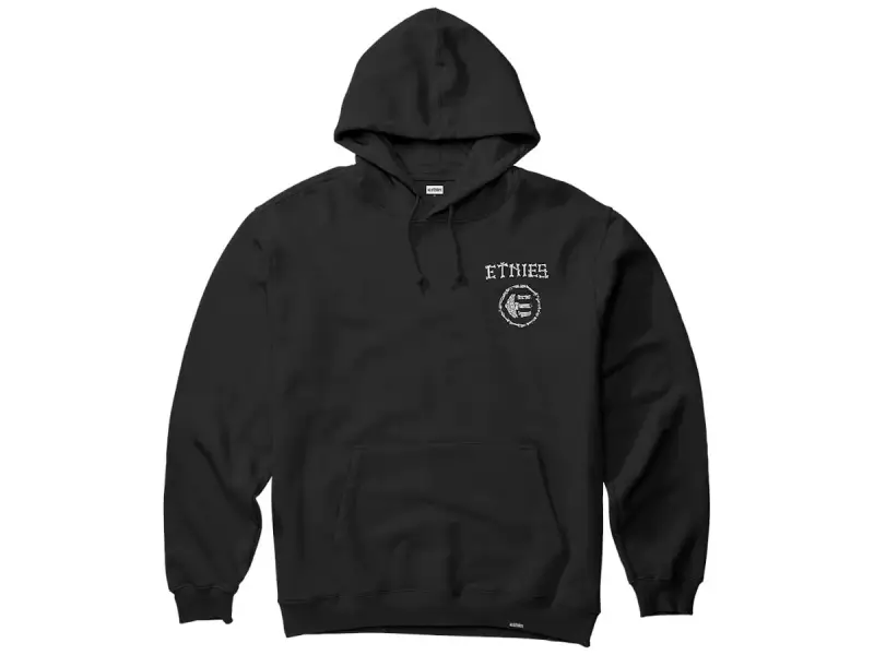 Etnies "Bones" Hooded Pullover - Black