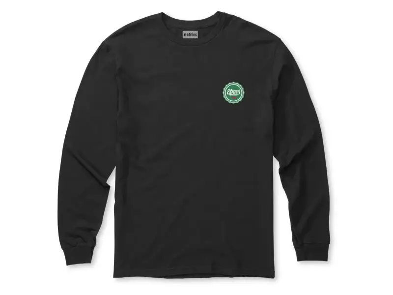 Etnies "Bottle Cap" Longsleeve - Black