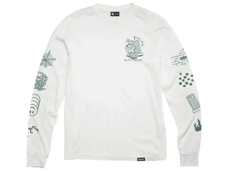 Etnies "Busted" Longsleeve - White
