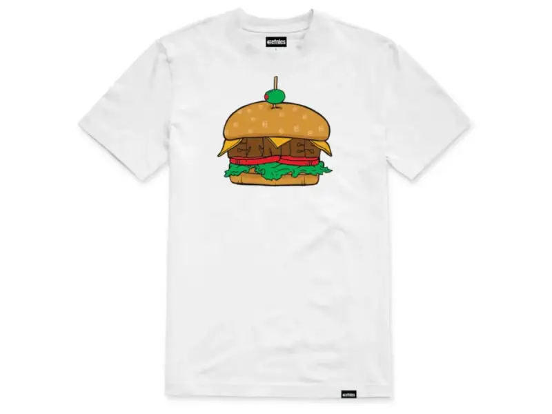 Etnies "Burger" T-Shirt - White