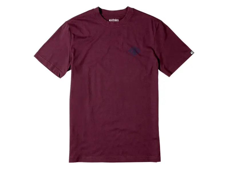 Etnies "Carat" T-Shirt - Burgundy