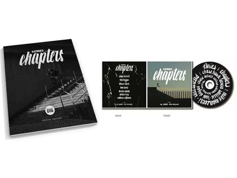 Etnies "Chapters Deluxe" DVD Video + Buch
