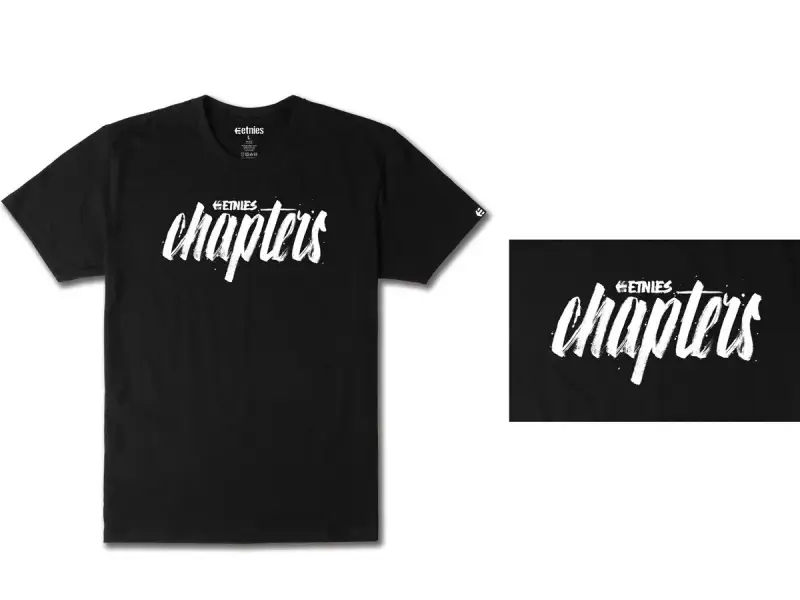 Etnies "Chapters" T-Shirt - Black
