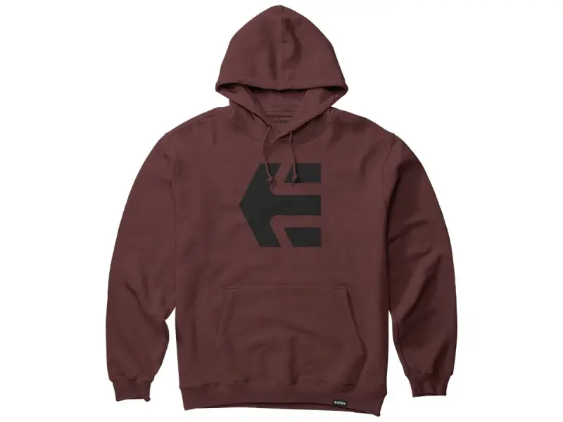 Etnies "Classic Icon" Hooded Pullover - Burgundy