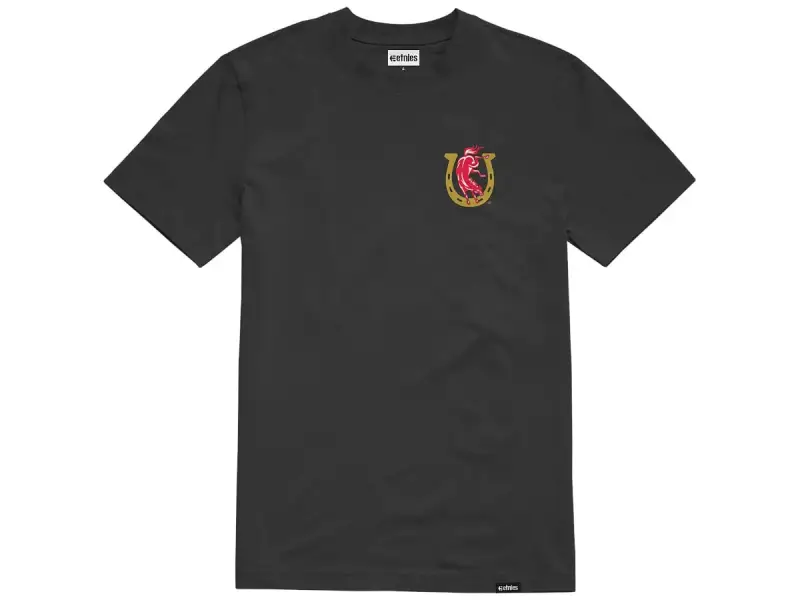 Etnies "Colt 45 Horseshoe Tee" T-Shirt - Black