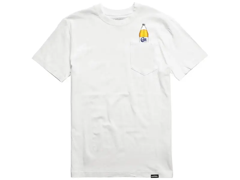 Etnies "Colt 45 Pocket Tee" T-Shirt - White