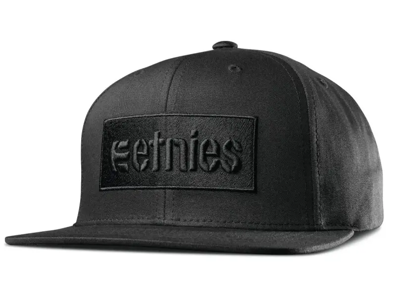 Etnies "Corp Box Snapback" Kappe - Black