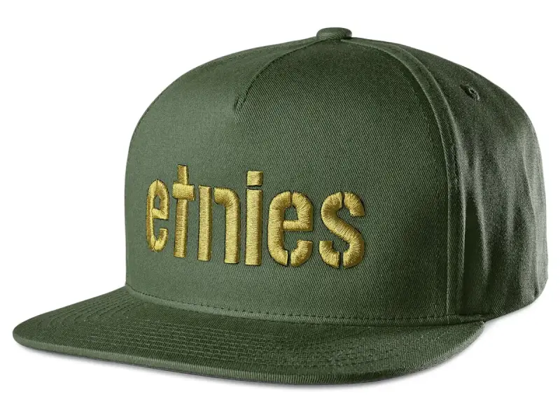 Etnies "Corp Snapback" Kappe - Green/Gum