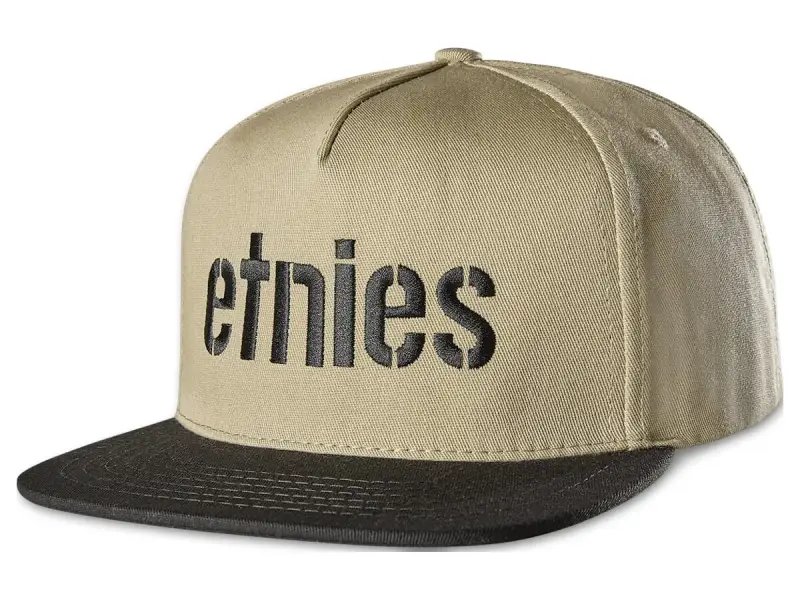 Etnies "Corp Snapback" Kappe - Khaki