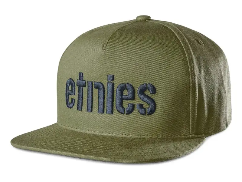 Etnies "Corp Snapback" Kappe - Tan/Blue