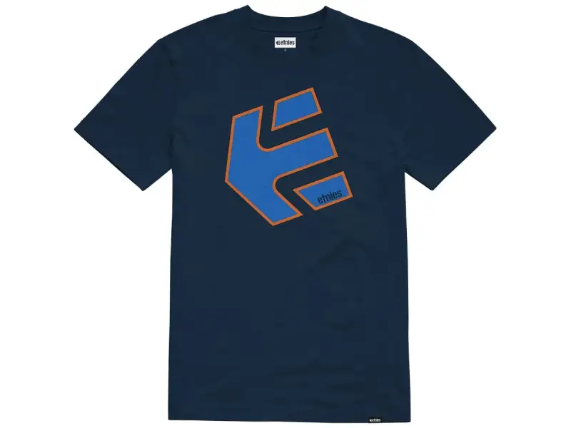 Etnies "Crank SS Tee" T-Shirt - Navy/Blue