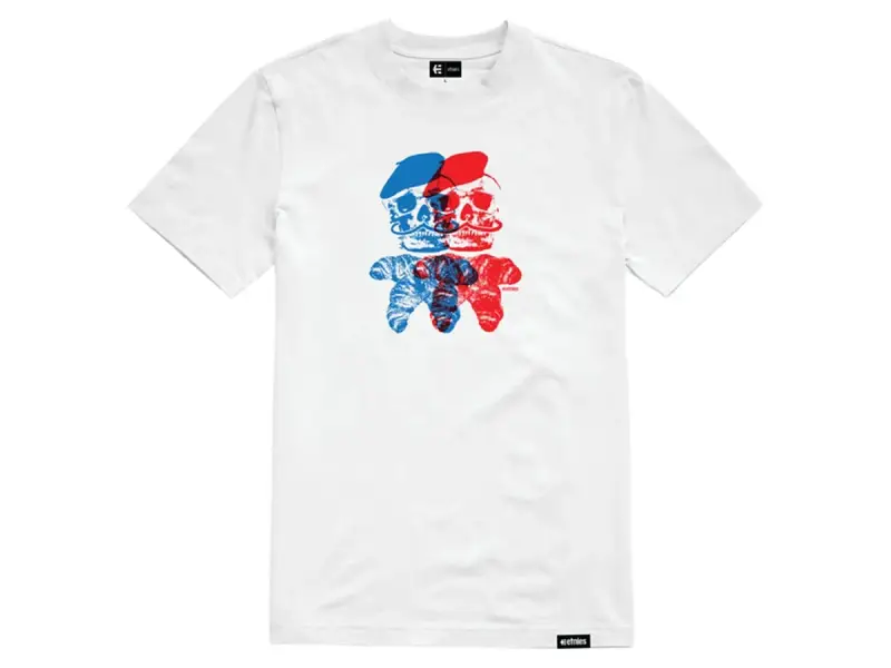 Etnies "Croissant N Bones" T-Shirt - White