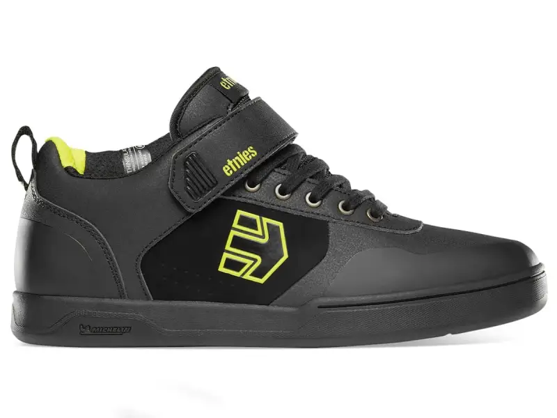 Etnies "Culvert Mid MTB" Shoes - Black/Lime