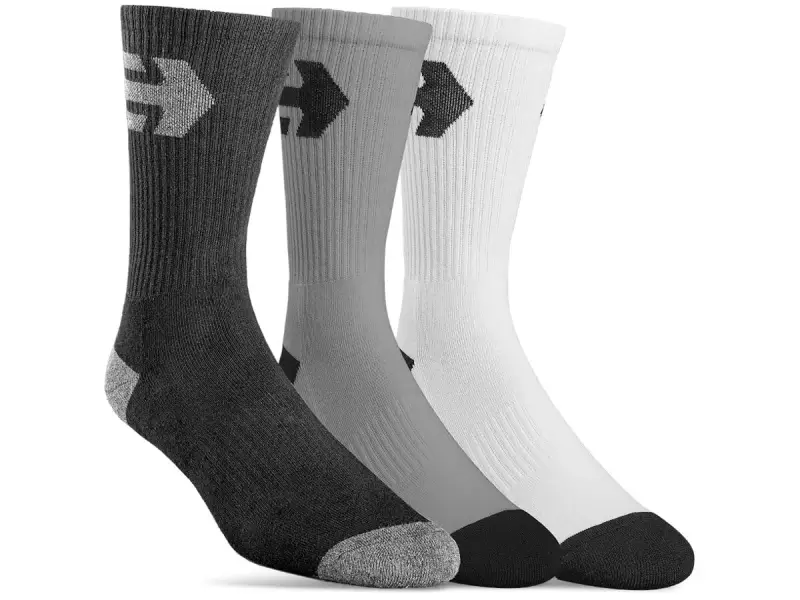 Etnies "Direct V2 3 Pack" Socks (3 Pair) - Assorted