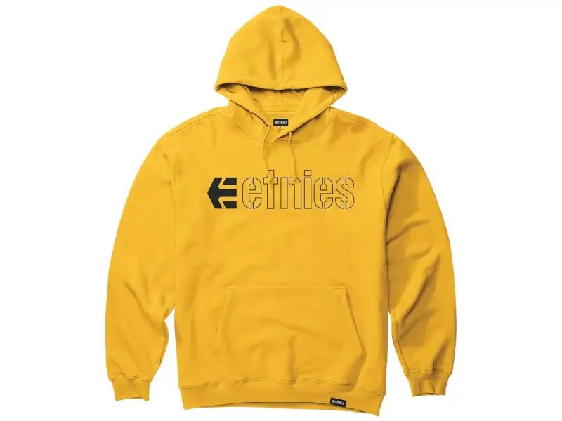 Etnies "Ecorp" Hooded Pullover - Yellow