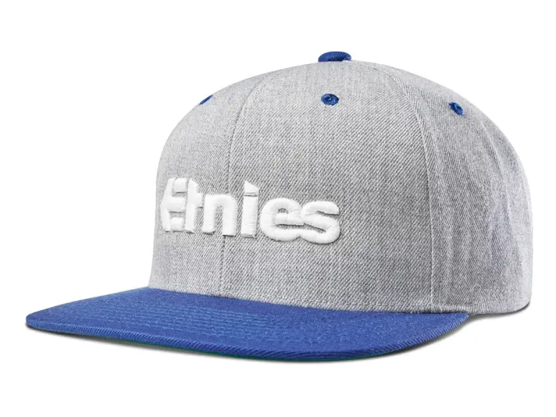 Etnies "Emark Snapback" Kappe - Blue/Heather
