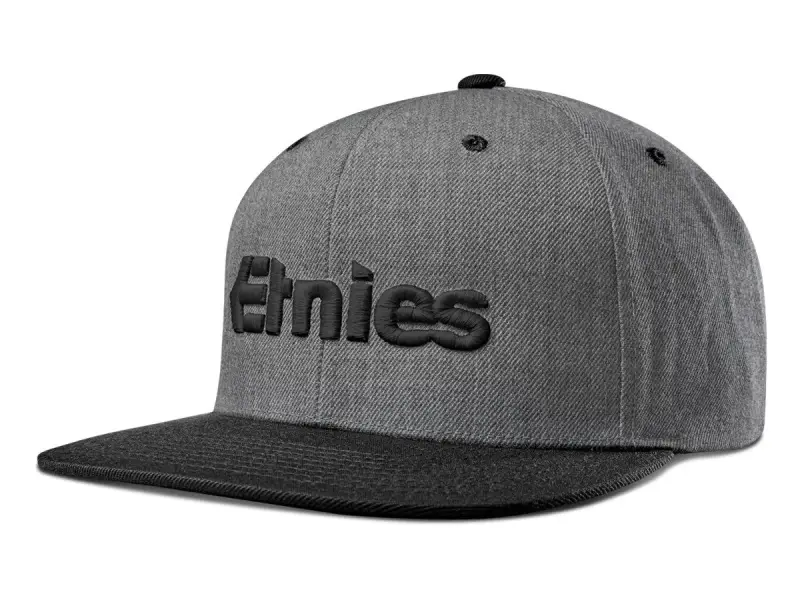 Etnies "Emark Snapback" Kappe - Charcoal/Heather