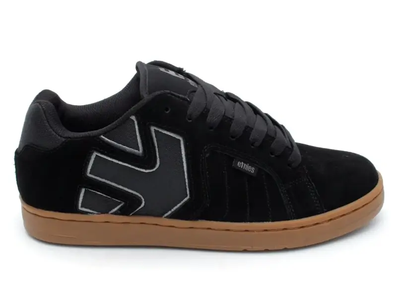 Etnies "Fader 2" Shoes - Black/Grey/Gum