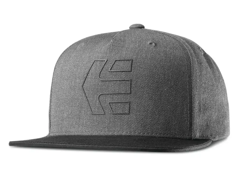Etnies "Icon 7 Snapback" Basecap - Grey/Black