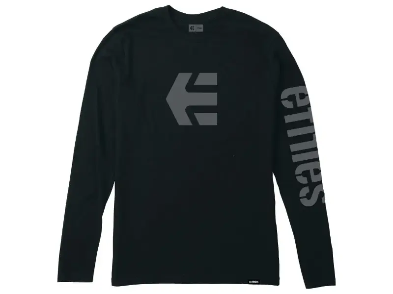 Etnies "Icon" Longsleeve - Black/Grey