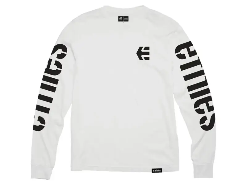 Etnies "Icon" Longsleeve - White/Black