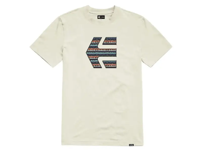 Etnies "Icon Print Tee" T-Shirt - Natural