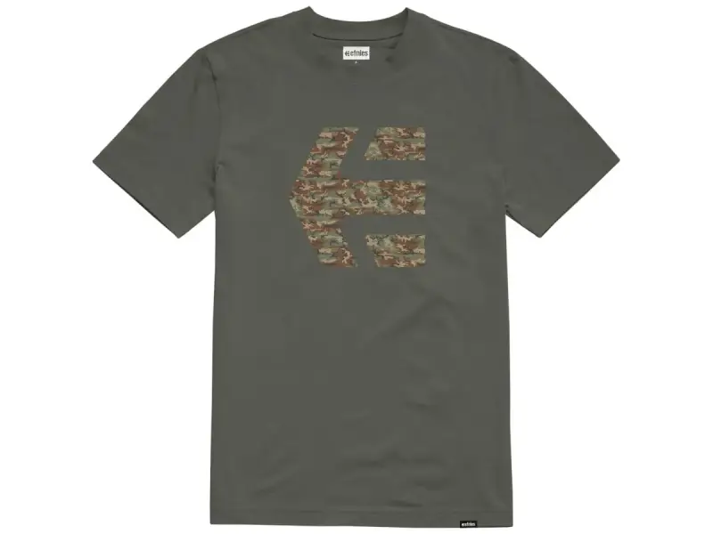 Etnies "Icon Print Tee" T-Shirt - Military