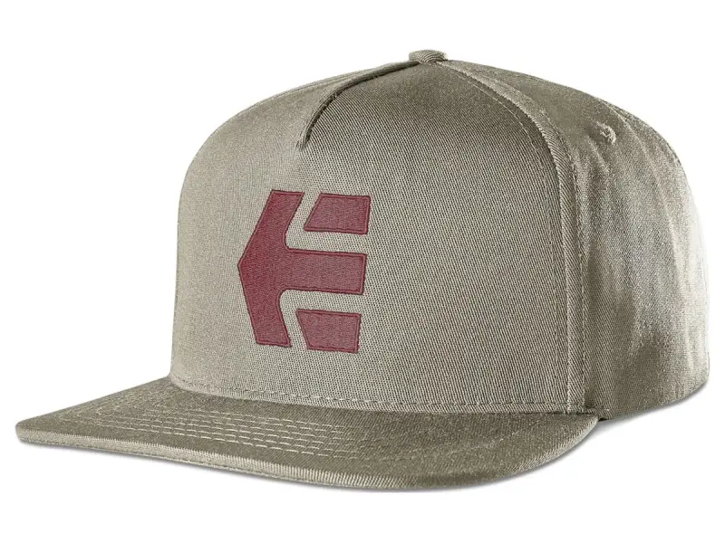 Etnies "Icon Snapback" Kappe - Beige