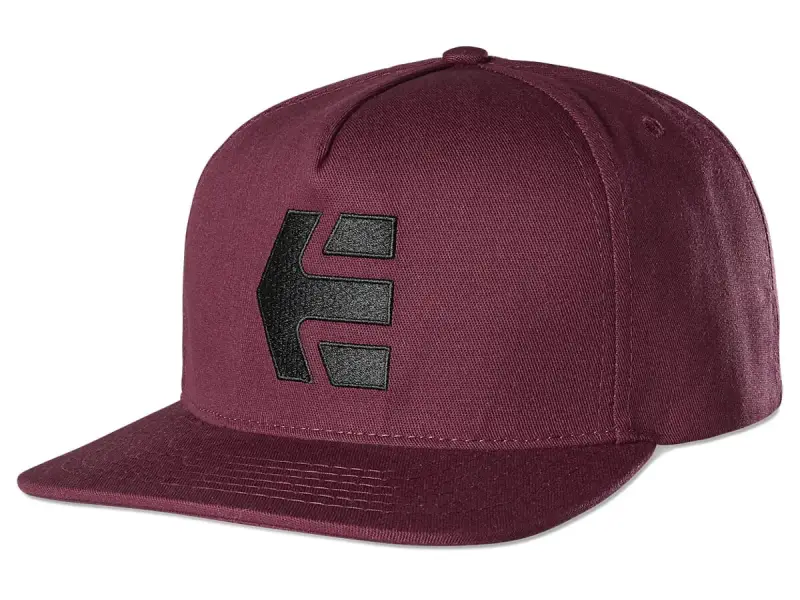 Etnies "Icon Snapback" Kappe - Burgundy