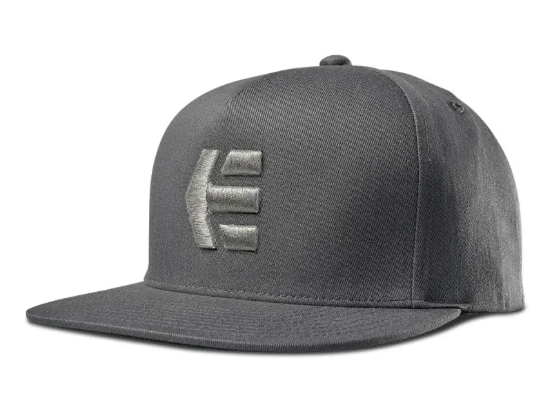 Etnies "Icon Snapback" Kappe - Charcoal