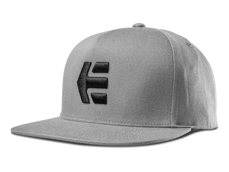 Etnies "Icon Snapback" Cap - Light Grey
