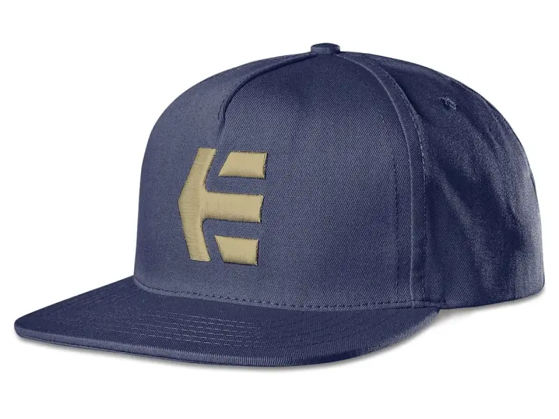 Etnies "Icon Snapback" Cap - Navy/Gold