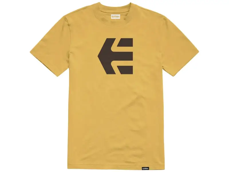 Etnies "Icon Tee" T-Shirt - Mustard