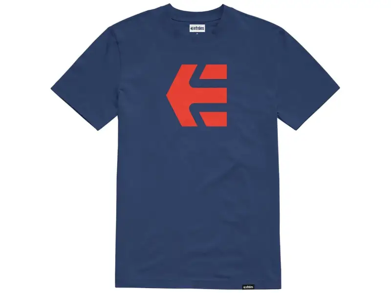 Etnies "Icon Tee" T-Shirt - Navy/Red