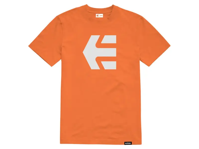 Etnies "Icon Tee" T-Shirt - Orange/White