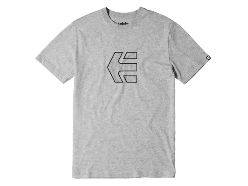 Etnies "Icon Topo" T-Shirt - Grey/Heather