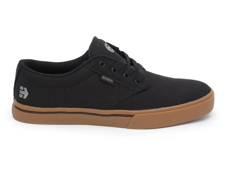 Etnies "Jameson 2 Eco" Shoes - Black/Gum/Silver
