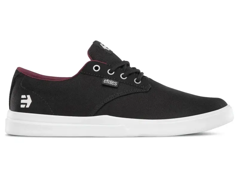 Etnies "Jameson SC" Schuhe - Black/White/Burgundy (Chase Hawk)