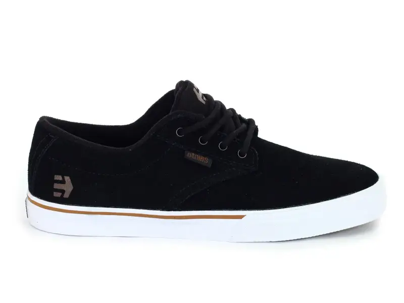 Etnies "Jameson Vulc" Schuhe - Black/White/Gum (Nathan Williams)