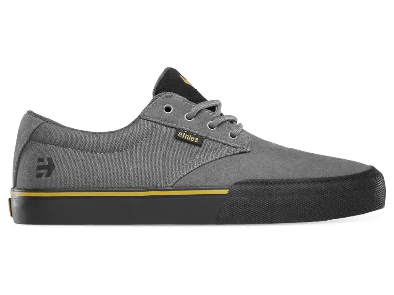 Etnies "Jameson Vulc" Shoes - Grey/Black/Gold
