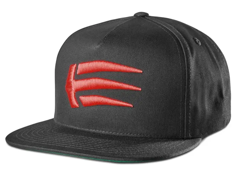 Etnies "Joslin Snapback" Cap - Black/Red
